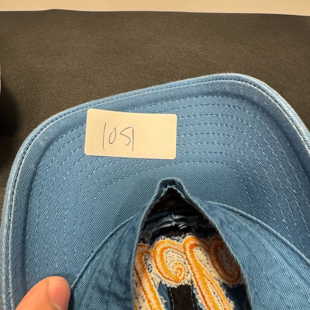 UCLA Bruins Hat Cap Blue Gold Strap Back Script Logo Fan Favorite OSFA Dad Adult